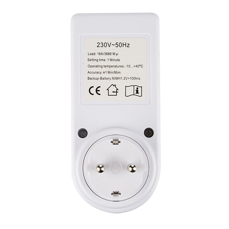 Timer Socket EU UK US FR BR Plug Programmer Digital Display Timing Switch Outlet