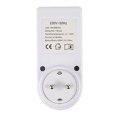 Timer Socket EU UK US FR BR Plug Programmer Digital Display Timing Switch Outlet