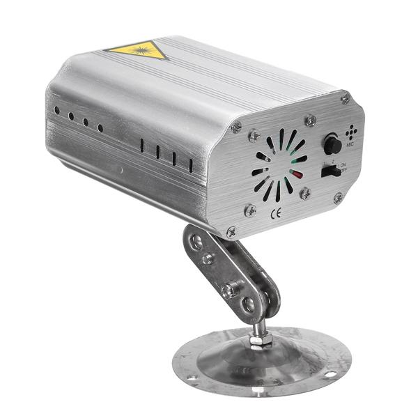 Mini Auto/Voice LED Projector Stage Light 12 Patterns DJ Disco Party Club Lamp AC100-240V