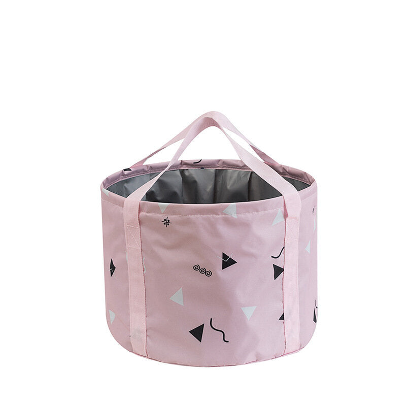 12/18L Folding Basin Camping Washbasin Bucket Foot Bath Sink Washing Basket Outdoor Travel