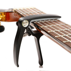 Soft Silica Metal Quick Change Key Capo for Classical Folk Guitar