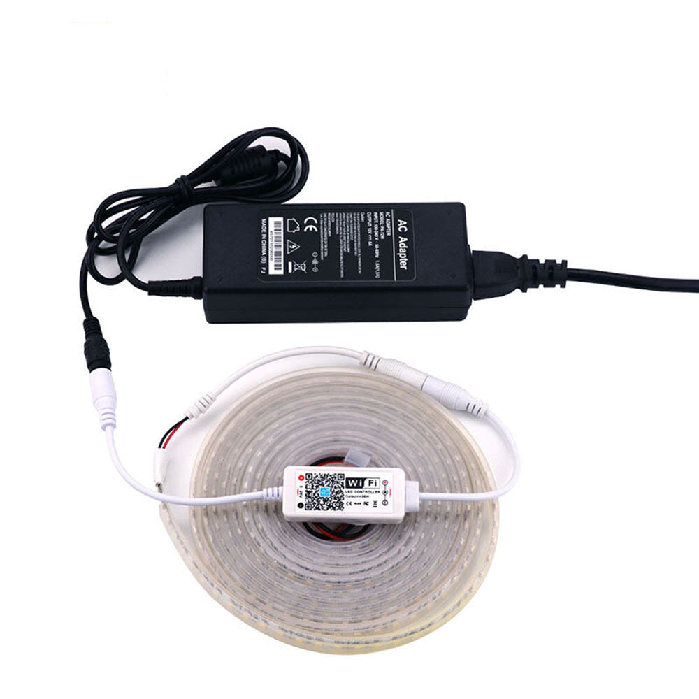 WiFi LED Light with Dimming Timing Switch Remote Control Mini Controller Smart Switch Voice Control with Amazon Alexa Google