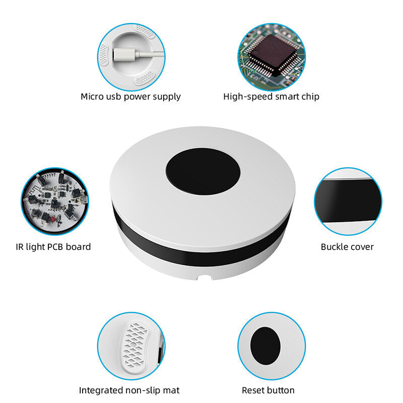 WiFi IR Remotc Control Smart Wireless Universal Remote Control Work With Tuya APP Amazon Google Assistant IFTTT