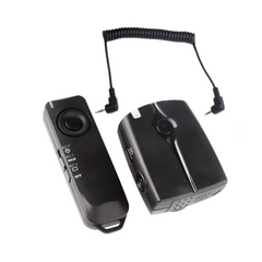 2.4GHZ FSK Wireless Remote Shutter Controller Set Time Lapse BULB with C1 Cable 100m Distance