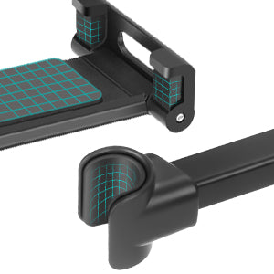 Universal Car Headrest Tablet Mount 360° Rotating Auto Seat Back Phone Holder Car Backseat