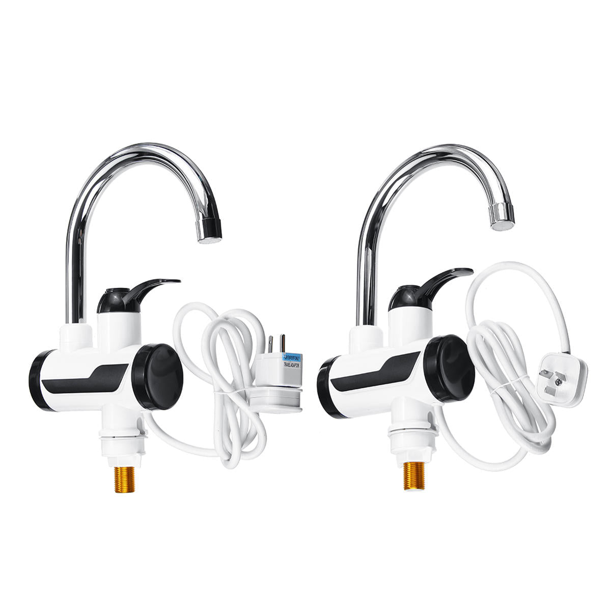 220V 3000W Instant Electric Faucet Tap Hot Water-Heater LED Display Bathroom Kitchen