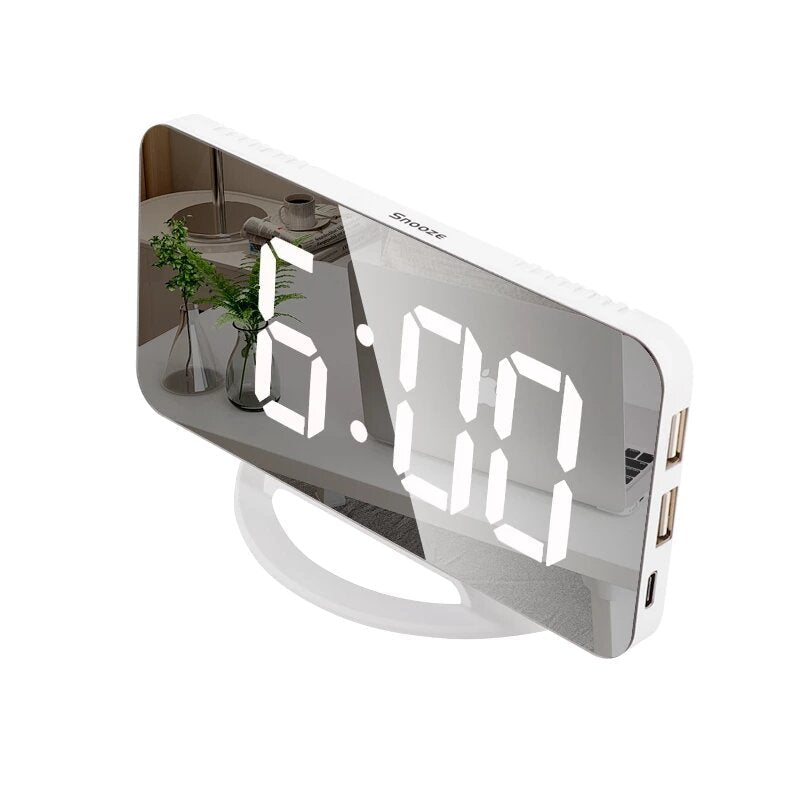 Automatic Dimming Electronic LED Alarm Clock Auto-sensing/Sleeping Function/Brightness Adjustable Alarm Clock