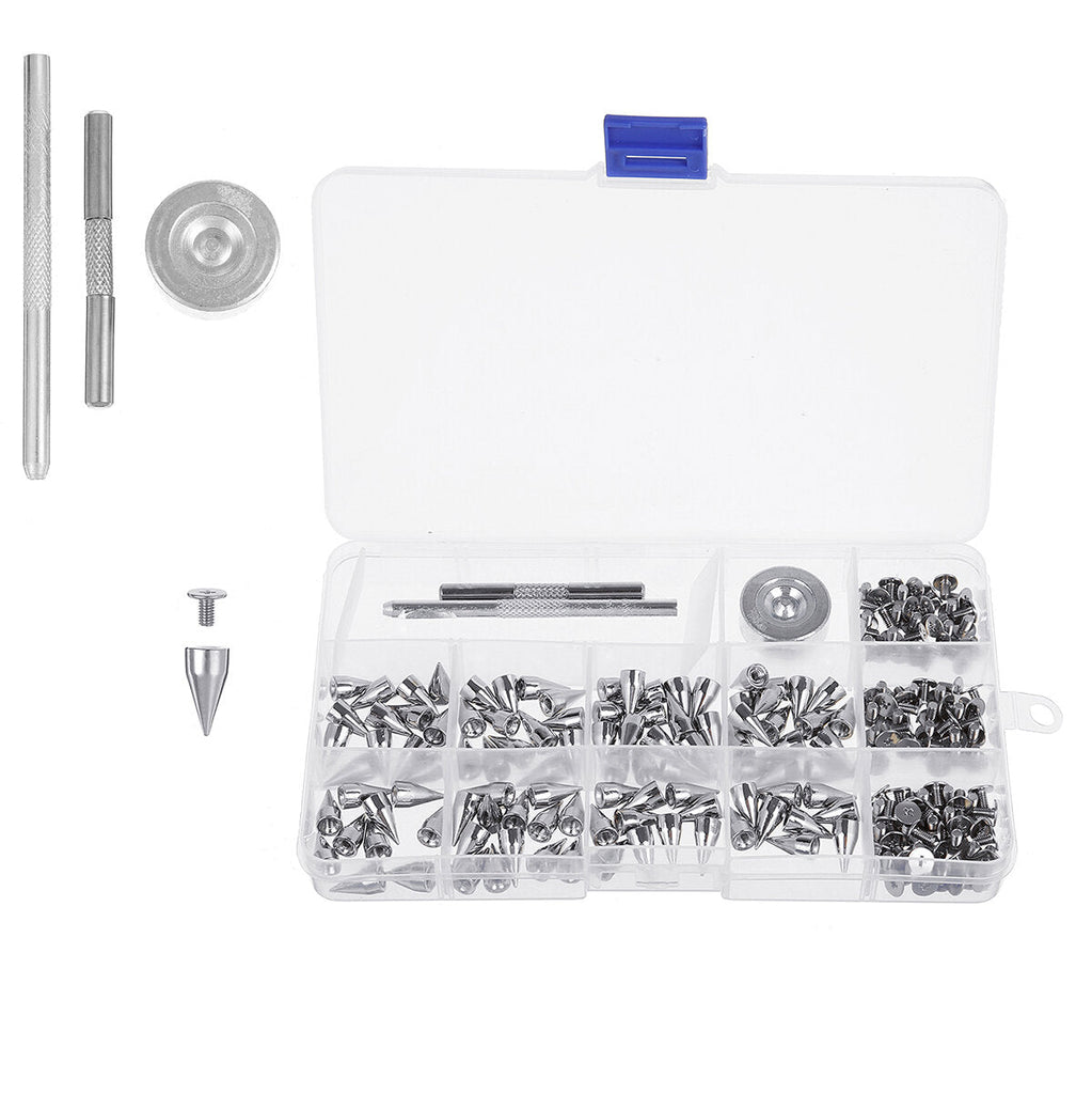 Metal Punk Sharp Warhead Screw Rivets Studs DIY Crafts Leather Belt Watchband