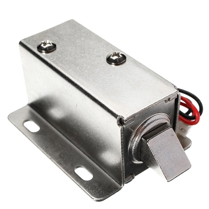 24V DC 0.8A Electric Lock Assembly Solenoid Cabinet Door Drawer