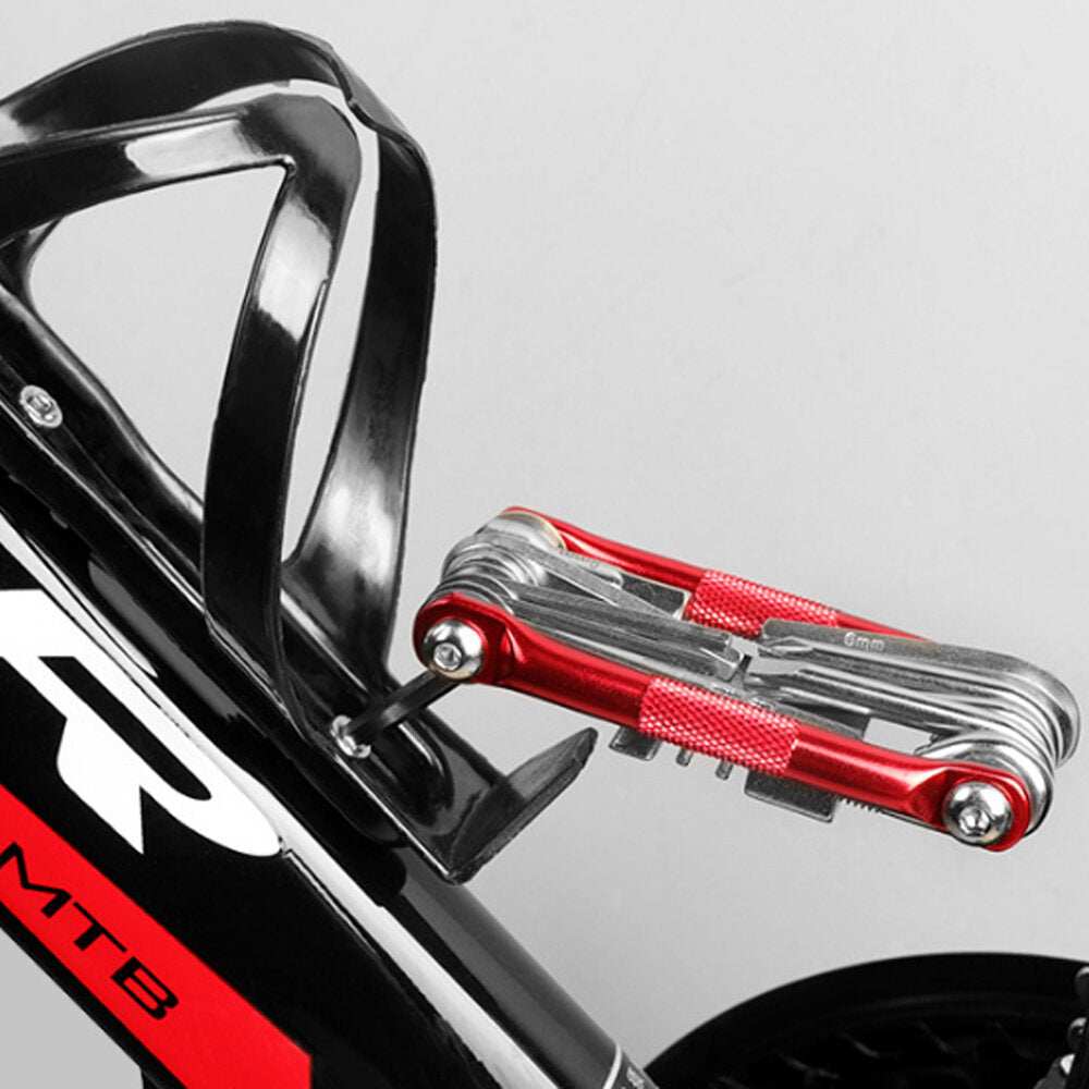 11 In 1 Multi-Function Bicycle Repair Tool Allen Wrench Slotted/Phillips Screwdriver Chain Cutter Bike Tools Kit Cycling Fishing