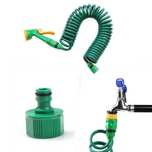 20m Telescopic Spring Water Hose High Pressure Car Washing Water Hose Home Flowers Water Pipe