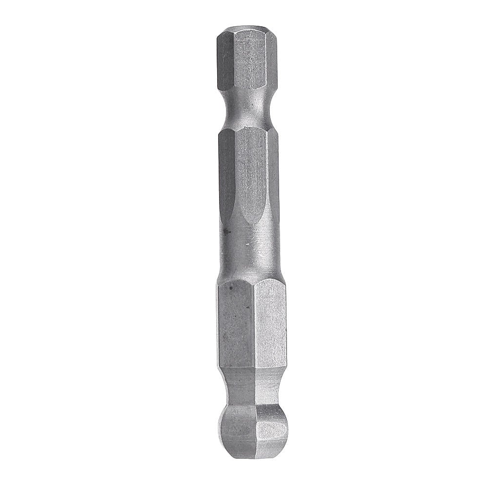 8pcs 50mm S2 Magnetic Ball Screwdriver Bits H1.5/2/2.5/3/4/5/6/8 Screwdriver Hex Shank