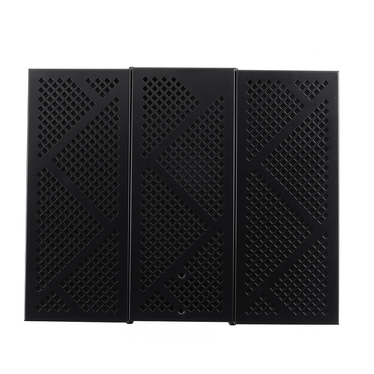 Foldable Microphone Acoustic Isolation Shield Foams Studio Three-door Noise Enclosure Panel Filter