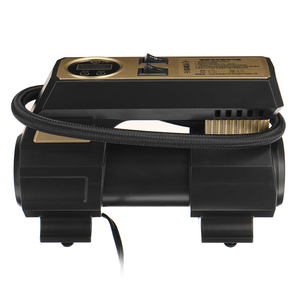 12V 200PSI Automatic Tire Inflator Electric Car Air Pump Compressor Portable Digital