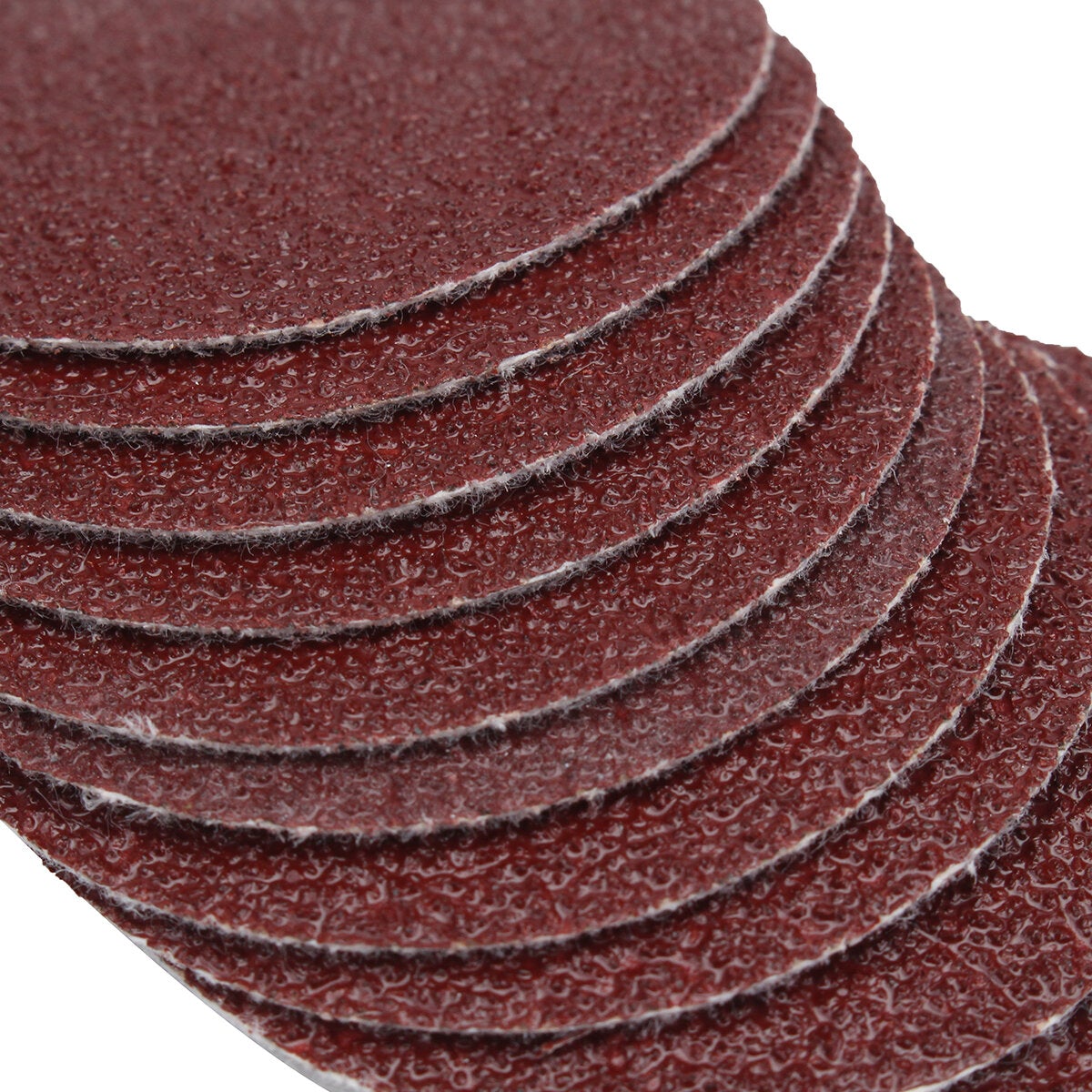 50mm Sanding Disc with 100pcs 60-2000 Grit Round Sandpaper for Polishing