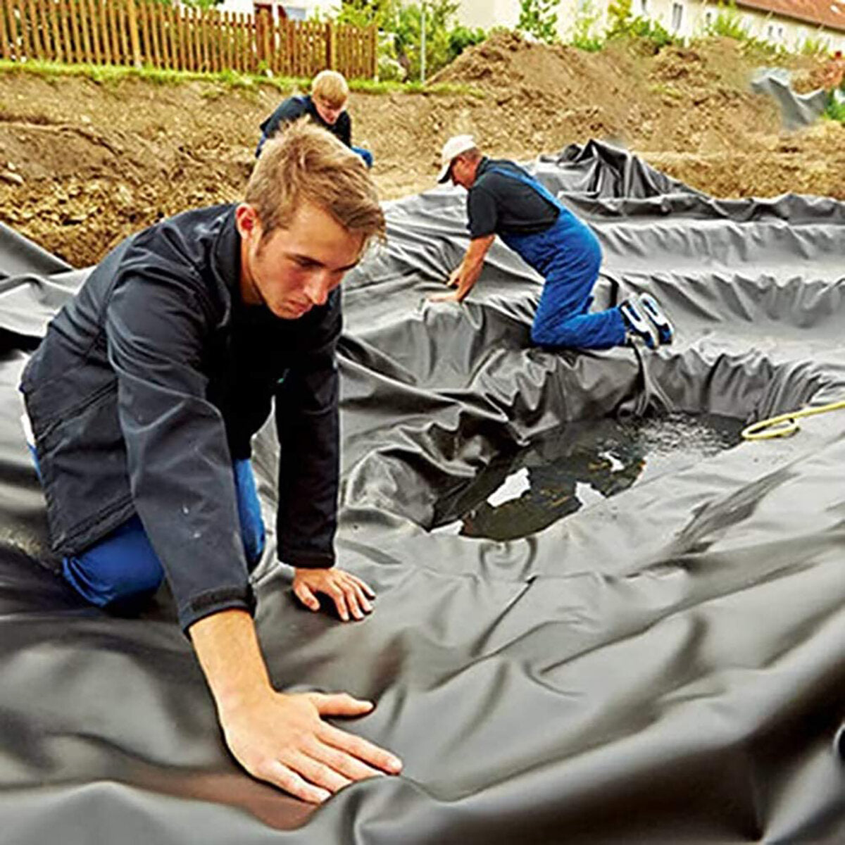 UV Resistant Pond Liner, Durable and Long-Lasting, Tear Resistant & Heavy Duty Remnants Stream Garden Landscaping