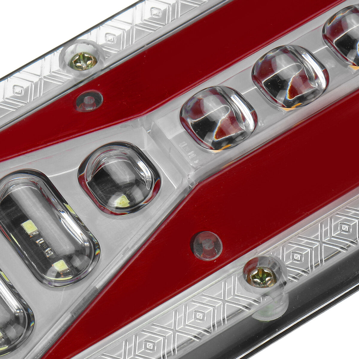 2x 12V 37LED Flowing Rear Tail Light Turn Signal Brake Reverse Lamp