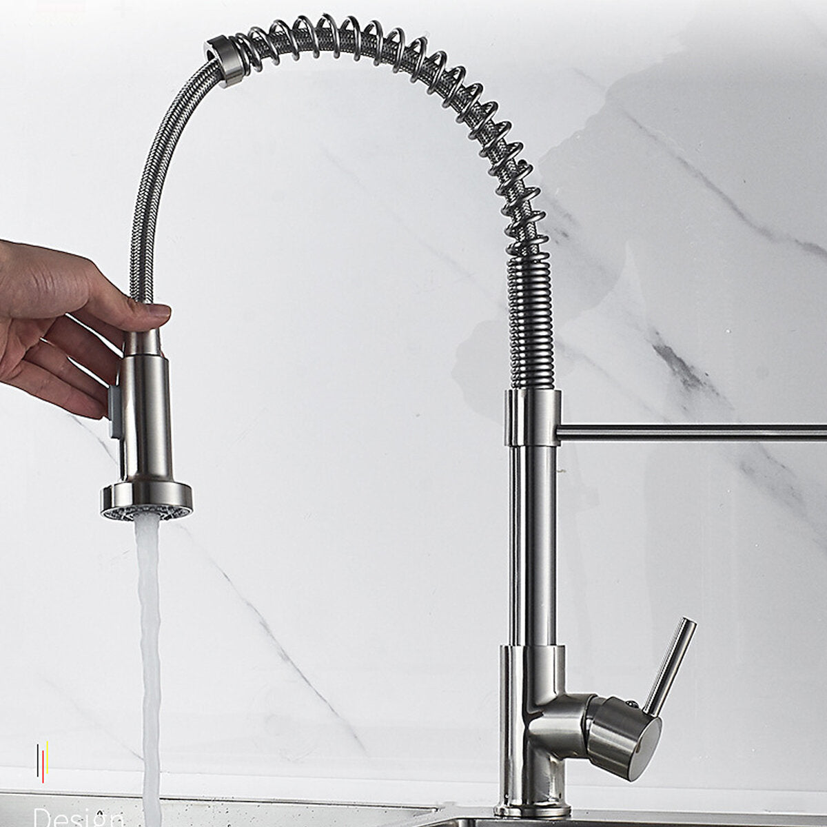 Pumped Ramen Basin Tap Full Copper Can Rotate Hot And Cold Hot And Cold Double Mode Sink Kitchen Spring Tap