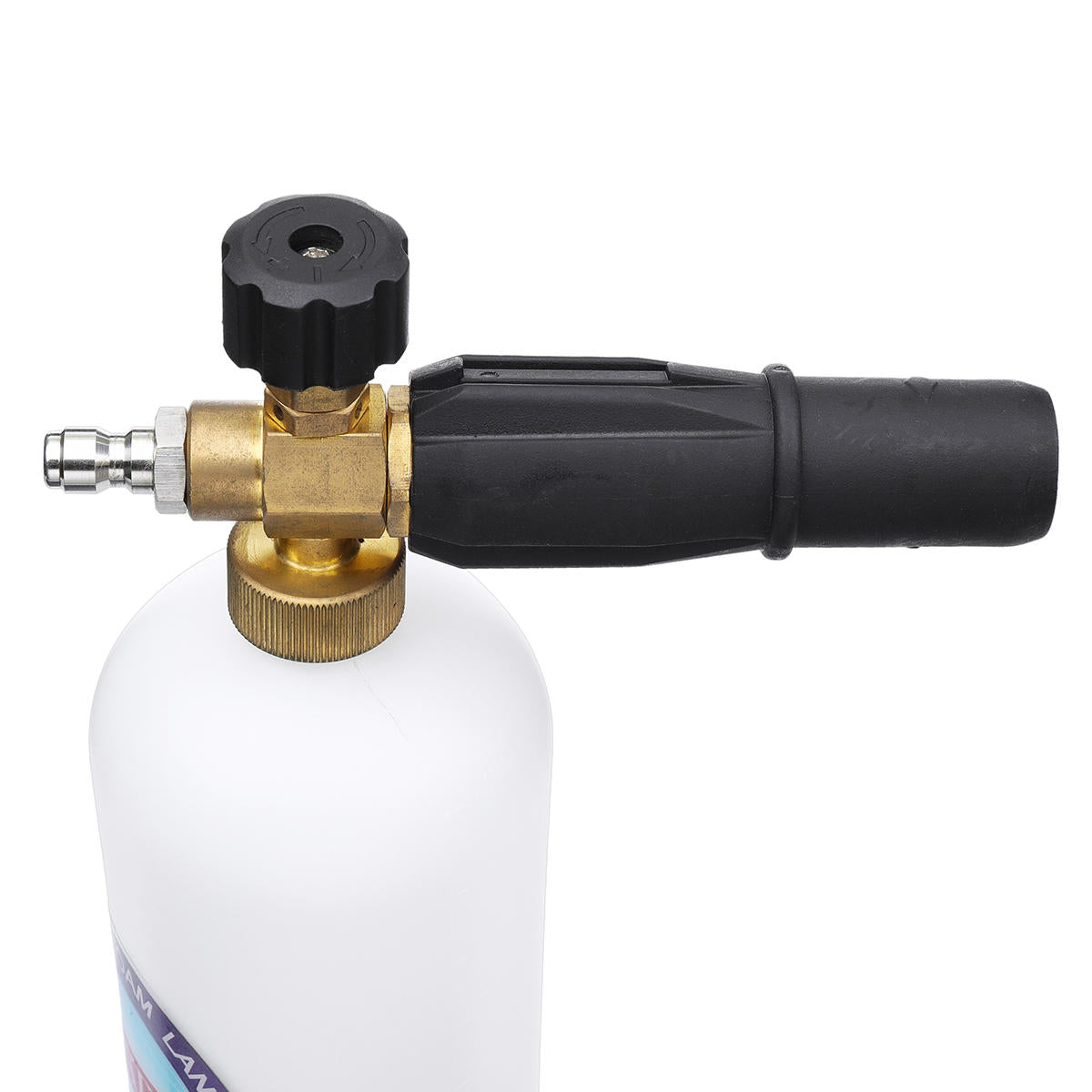 Foam Cannon II Foam Nozzle Pressure Washer Jet Wash with 1/4" Quick Connector Foam Blaaster 0.22 Gallon Bottle Improved Foam Lance
