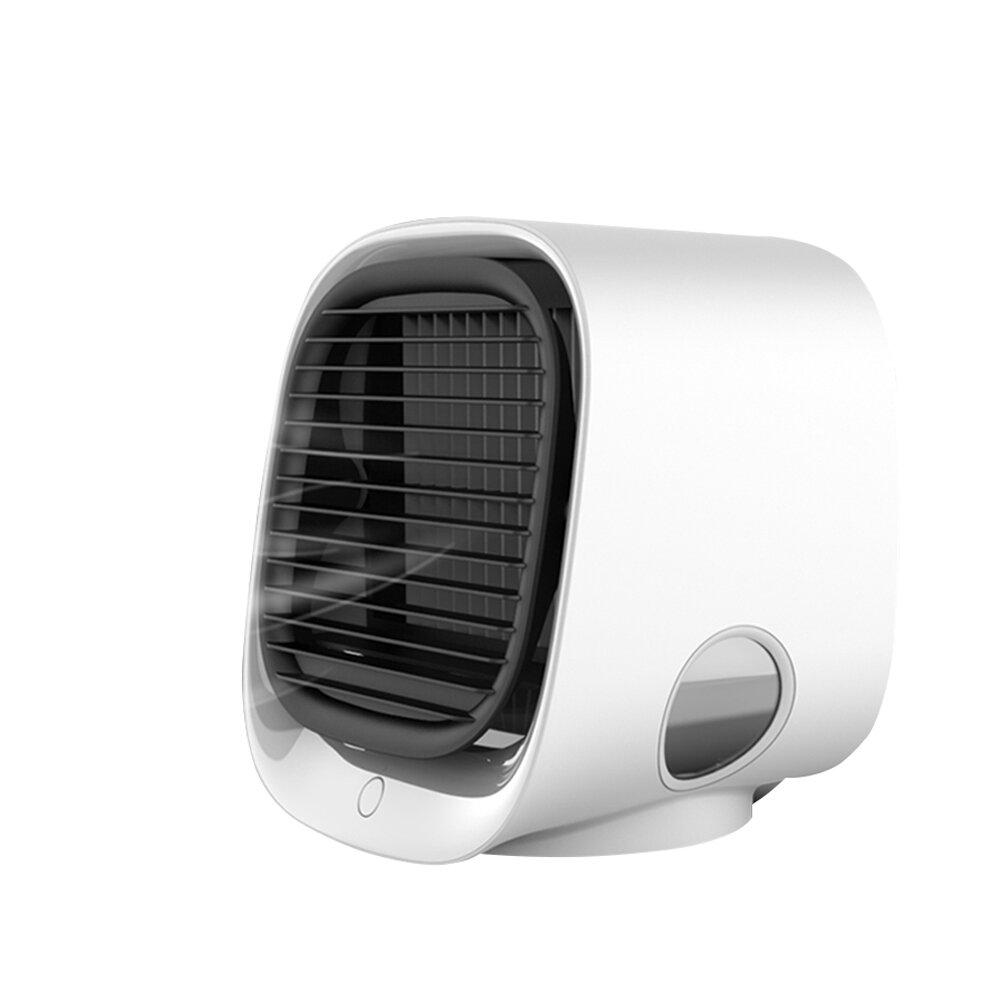 Portable Desktop Air Conditioner USB Mini Air Cooling Fan Three Mode 300ml Water Capacity for Office Home