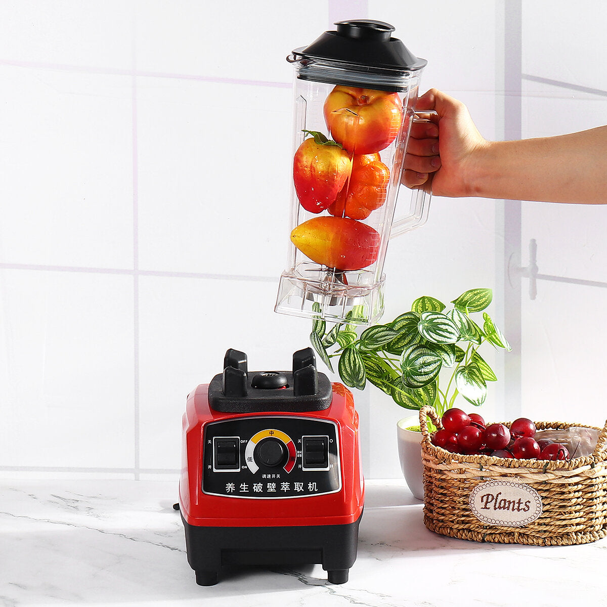 800W High Speed Blender Mixer Kitchen Smoothies Shakes Juicer Machine 220V