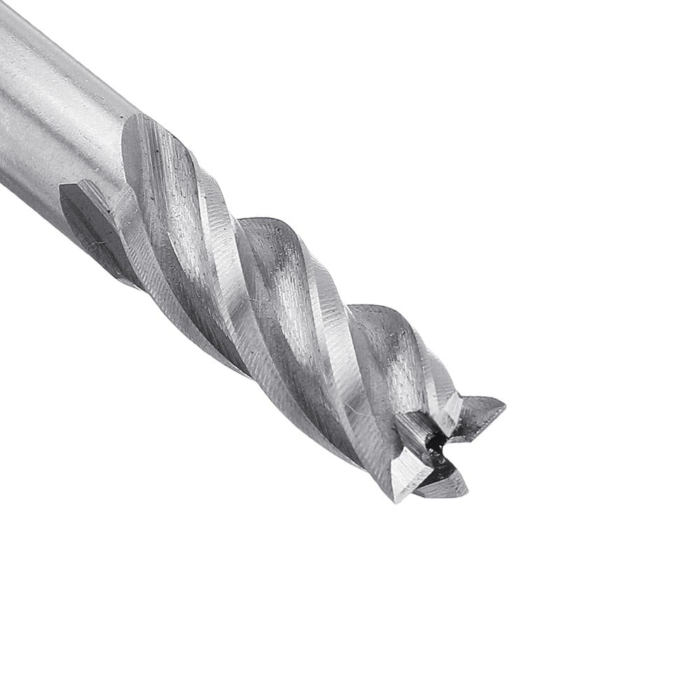 6pcs 3/16-1/2 Inch Imperial Milling Cutter 4 Flutes Spiral CNC End Mill