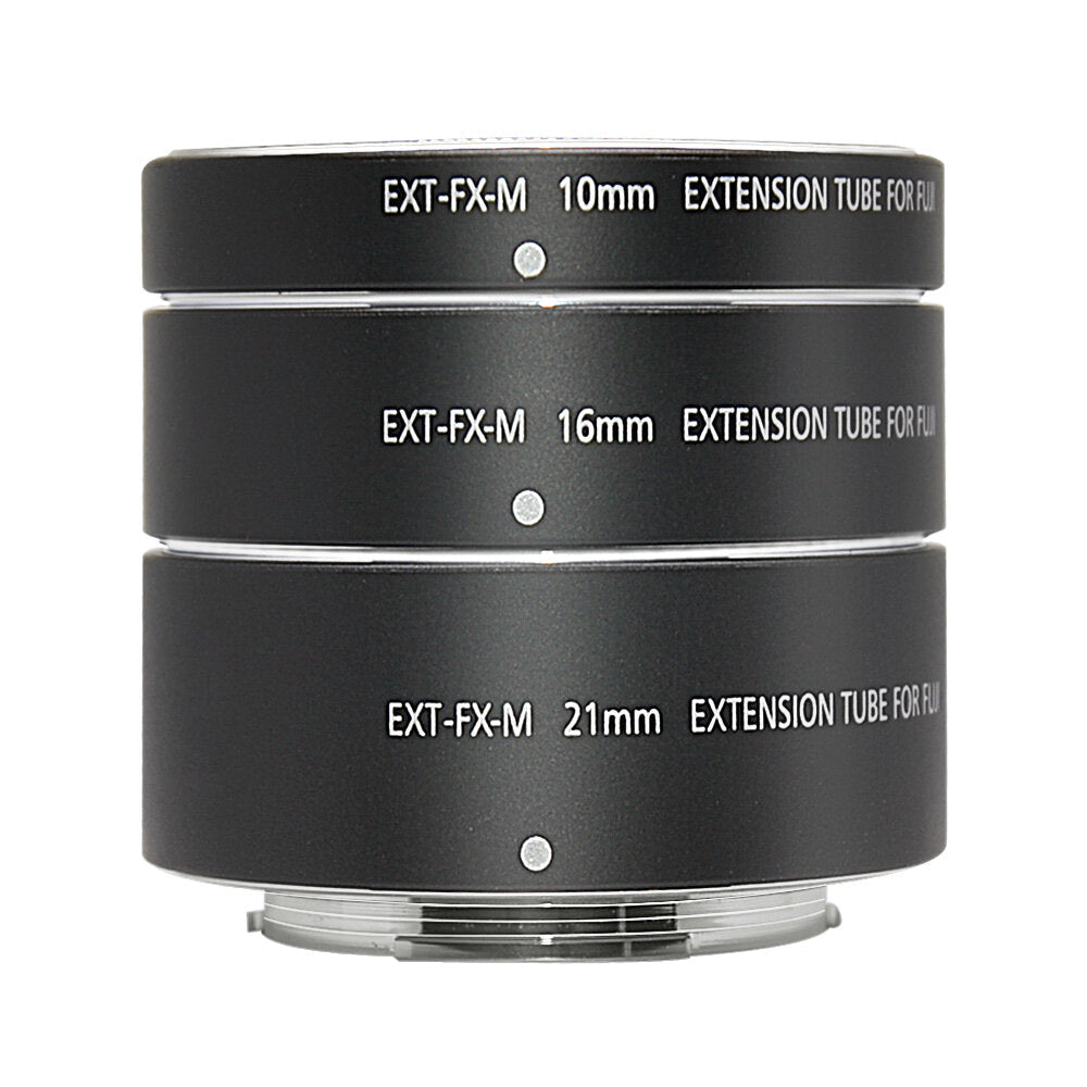 Metal Auto Focus Macro Extension Tube Ring for Fujifilm FX-Mount X-T20 XT2 X-T10 XT4 XT100 XT30 X-PRO 2 3 X-A1 XT1 XT3 Mirrorless Camera Adapter Ring