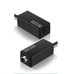 3.5mm Audio Converter DAC Digital to Coaxial Analog USB Decoder Adapter Jack Optical Fiber Converter for HDTV DVD
