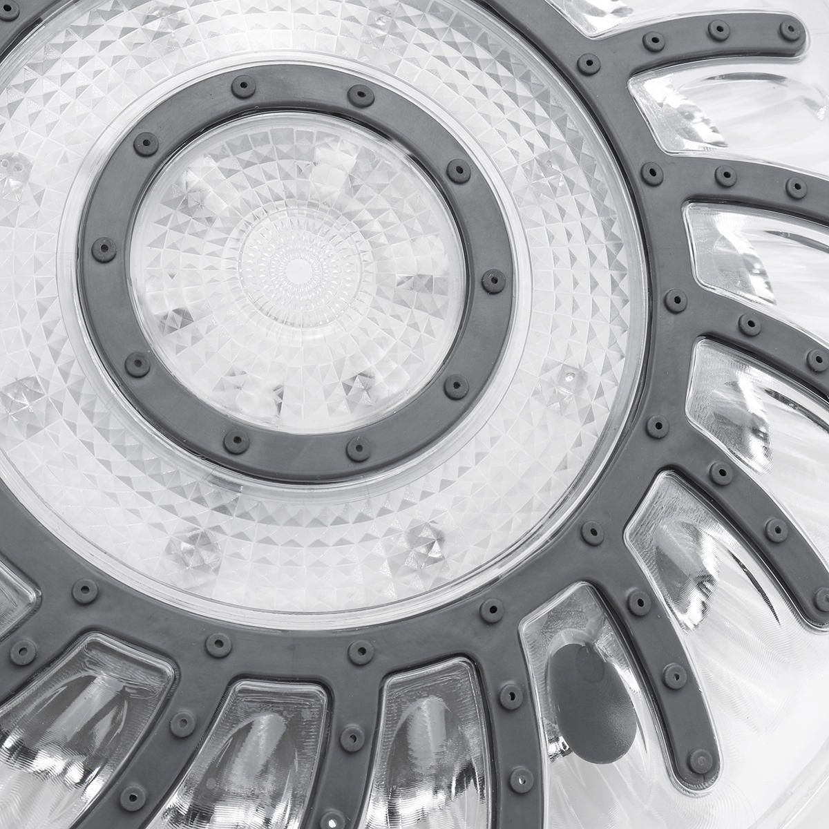 7 Colors Automatic LED Light Changing Round Top Shower Head Bath Rainfall Showerhead High Pressure