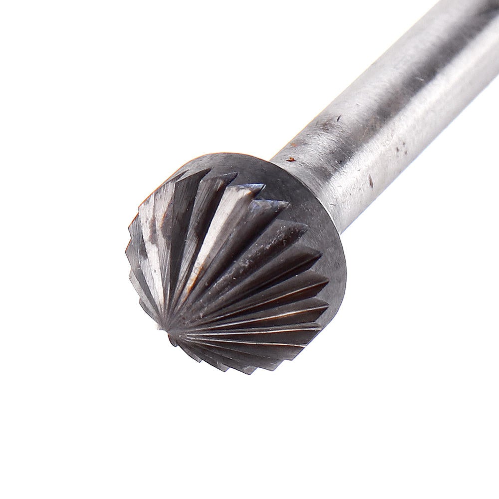 6mm Shank K Series Tungsten Carbide Burr Rotary Cutter File Metal Carving Polishing Tools