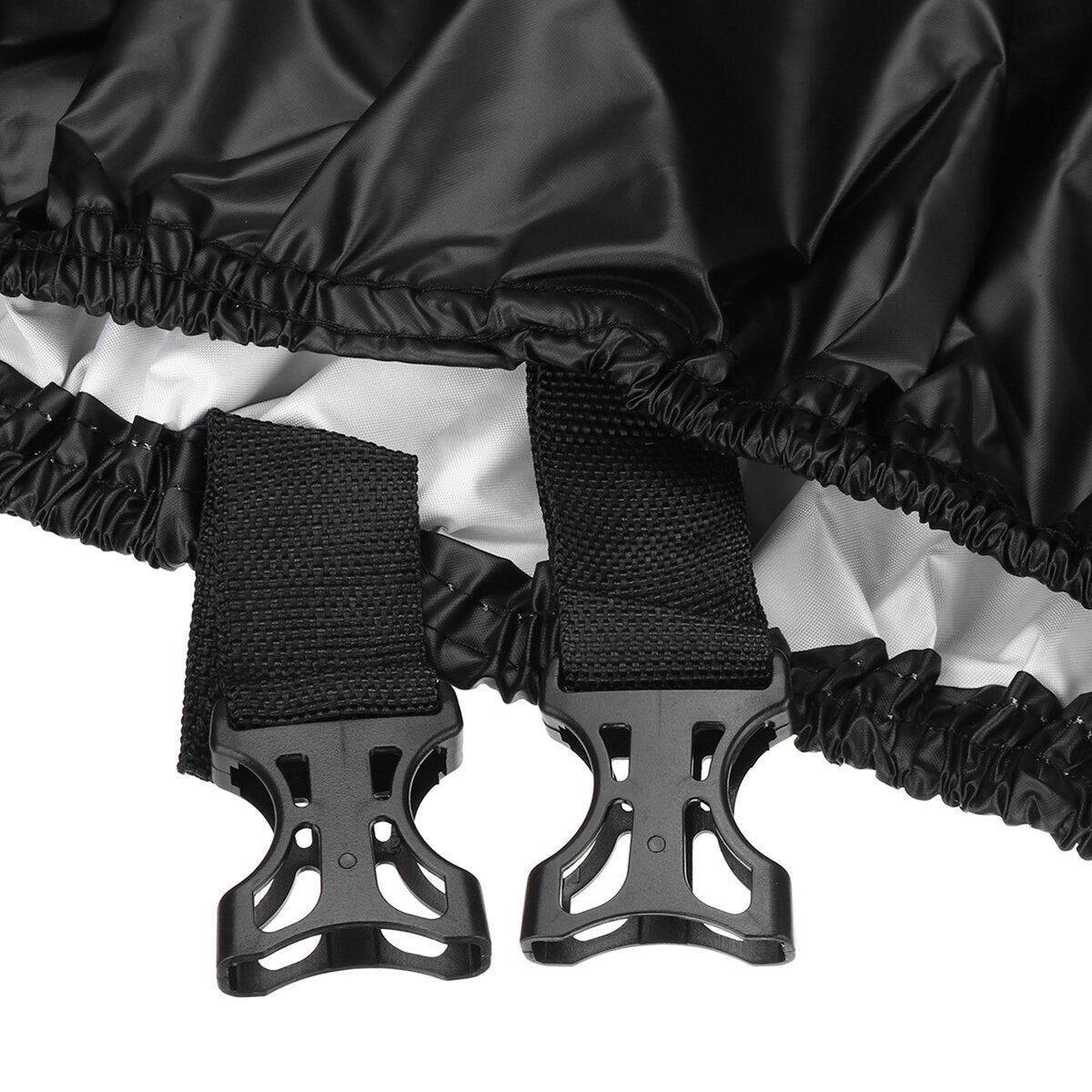 10ft / 10-12ft /12-14ft / 14-16ft Jon Boat Cover 210D Waterproof Sun Protection Black