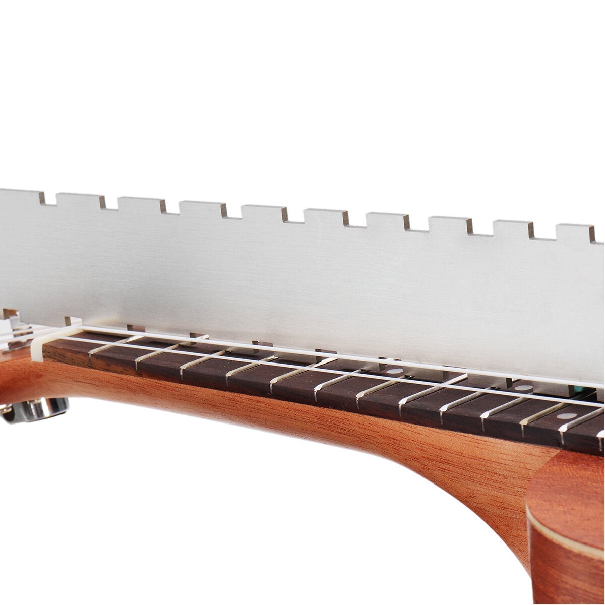 Guitar Neck Steel Straight Edge With Fret Rocker for Luthier Repair Tools