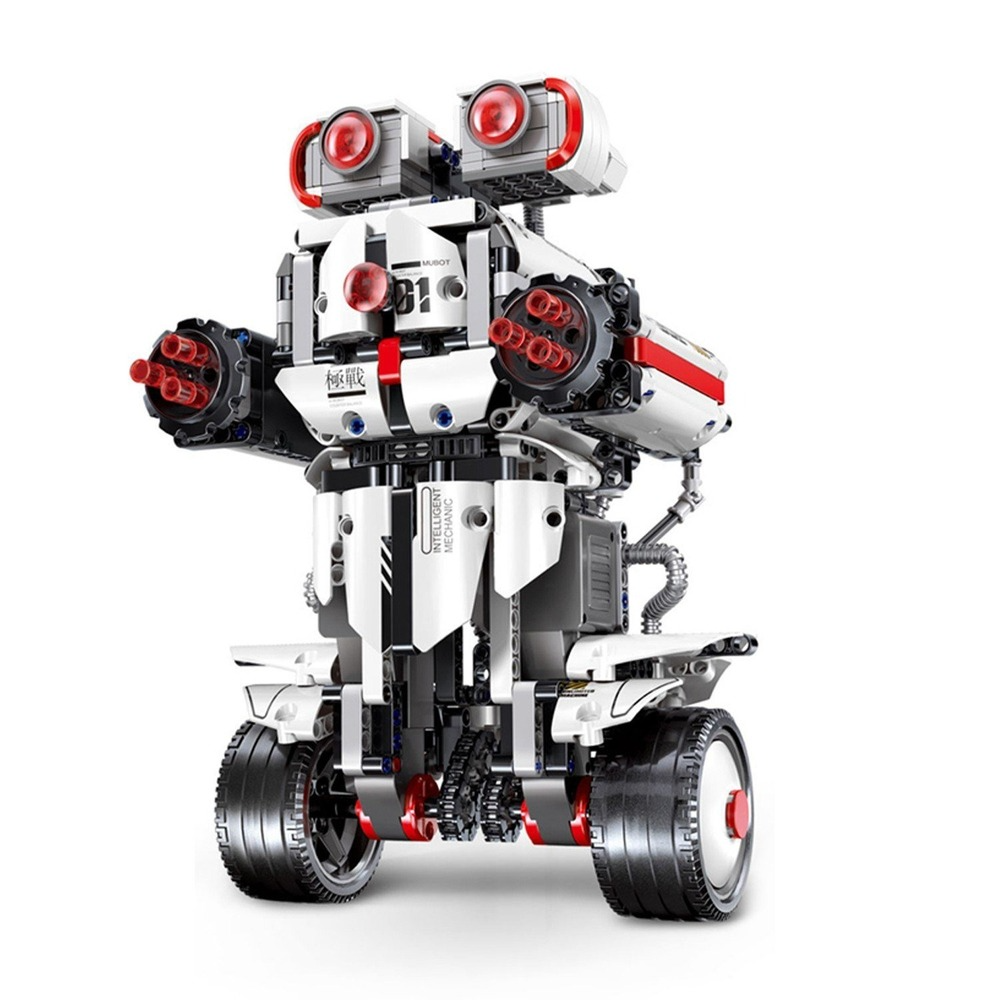 791PCS 2.4G Remote Control APP RC Robot Educational Bricks STEM Toys