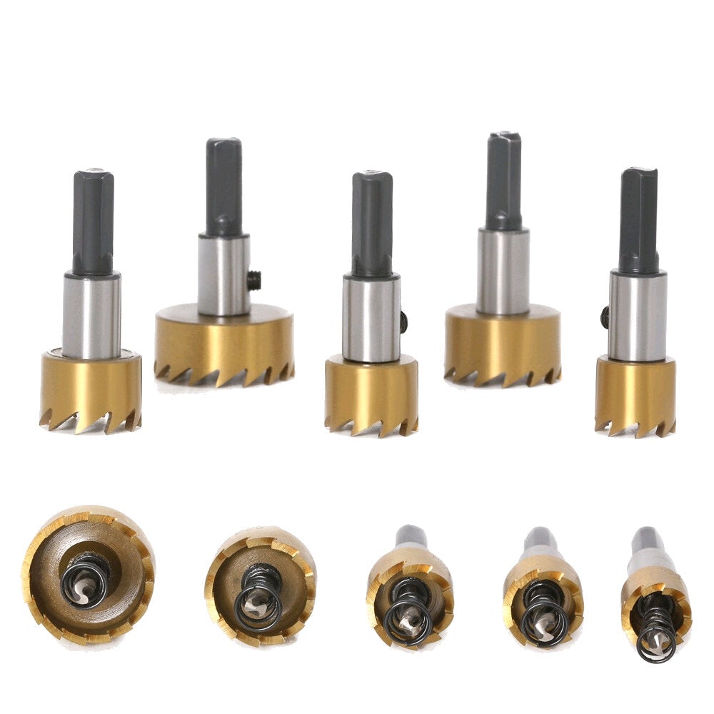 HSS Reaming Aluminum Alloy Drilling Set Titanium-plated High Speed Hole Opener