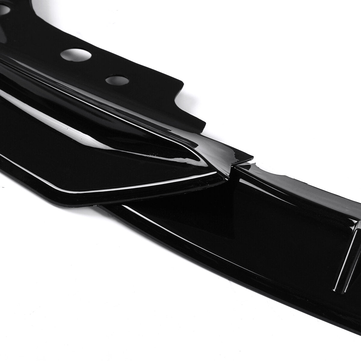 Front Bumper Lip Spoiler Splitter Golss Black For BMW 3 Series