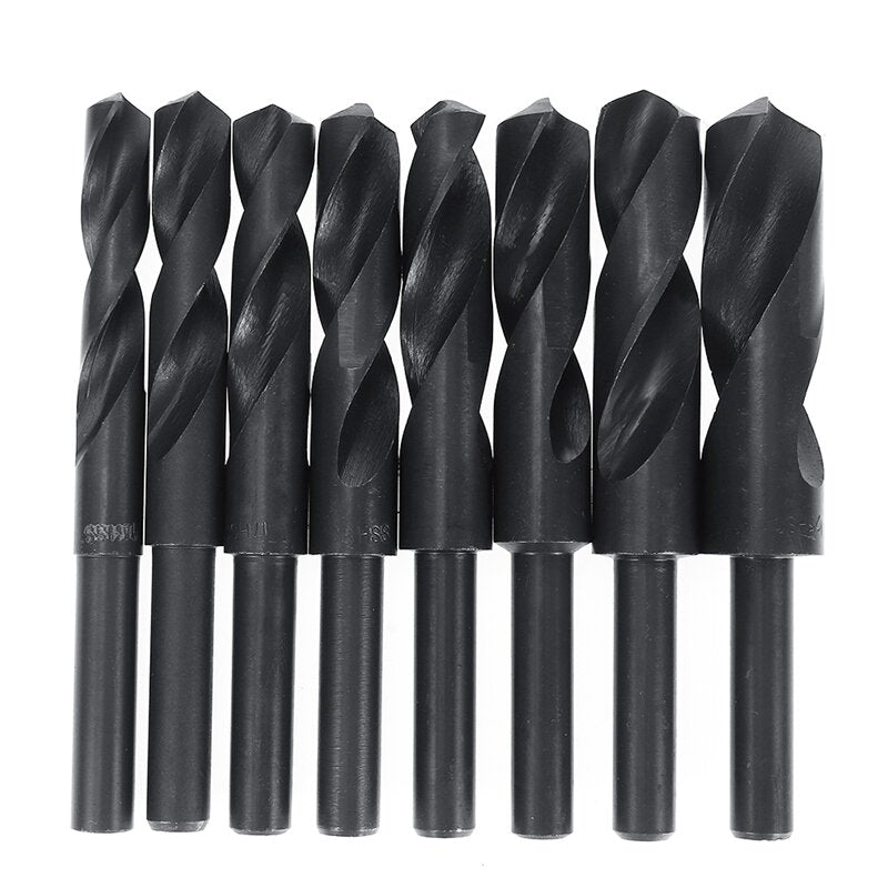 8pcs 9/16 to 1 Inch HSS 4241 Twist Drill Bit Hole Cutter for Wood Plastic Aluminum