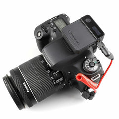 Microphone Wireless Transmitter Kit 3.5mm TRS Lavalier 2.4G Condenser for DSLR Camera Cellphone Monitor