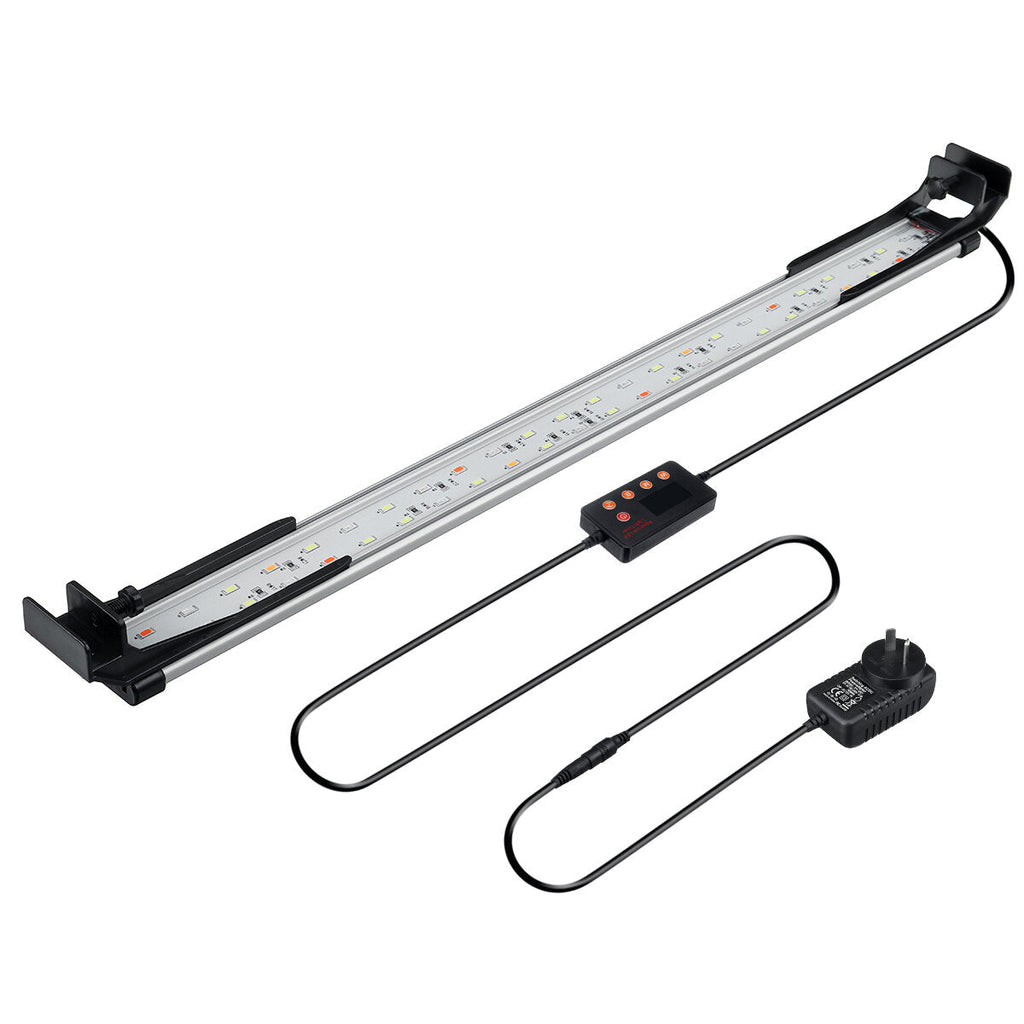 52CM Super Slim RGB LED Aquarium Lighting Aquatic Plant Light Fish Tank Lamp Waterproof Clip on Lamp for Fish Tank