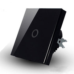 Standard Smart Light Switch WiFi 1 Gang Wireless Touch Sensor Remote Control Smart Switch with Power Statistics Function