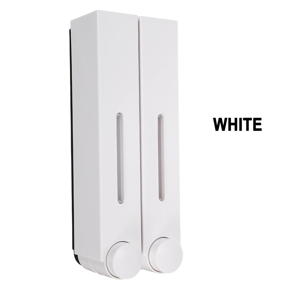 Bathroom Liquid Soap Dispenser Wall Mounted For Kitchen Plastic 350ml Shower