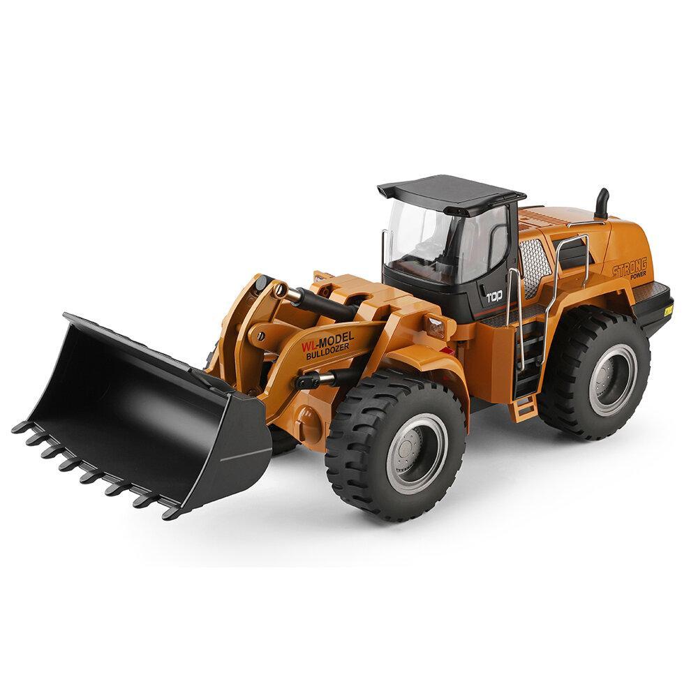 1/14 2.4G Electric Remote Control Bulldozer RC Car Vehicle Models Engineer Truck Toys 7.4v 1500mah