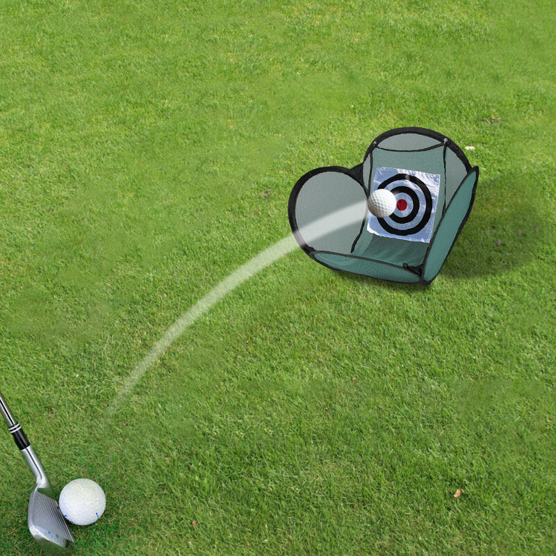 23x18'' Golf Practice Net Driving Hit Net Cage Training Net Aid With Cutting Hole