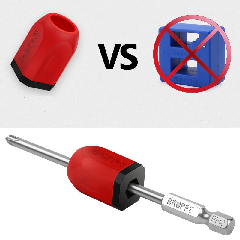 Upgrade ABS Plastic Screwdriver Magnetic Ring For Screwdriver Bit