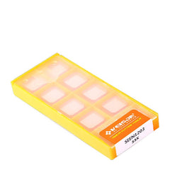 10pcs Square Type Cermet Insert Milling Blade Cermet Grade Carbide Inserts Milling Tool Turned Blades