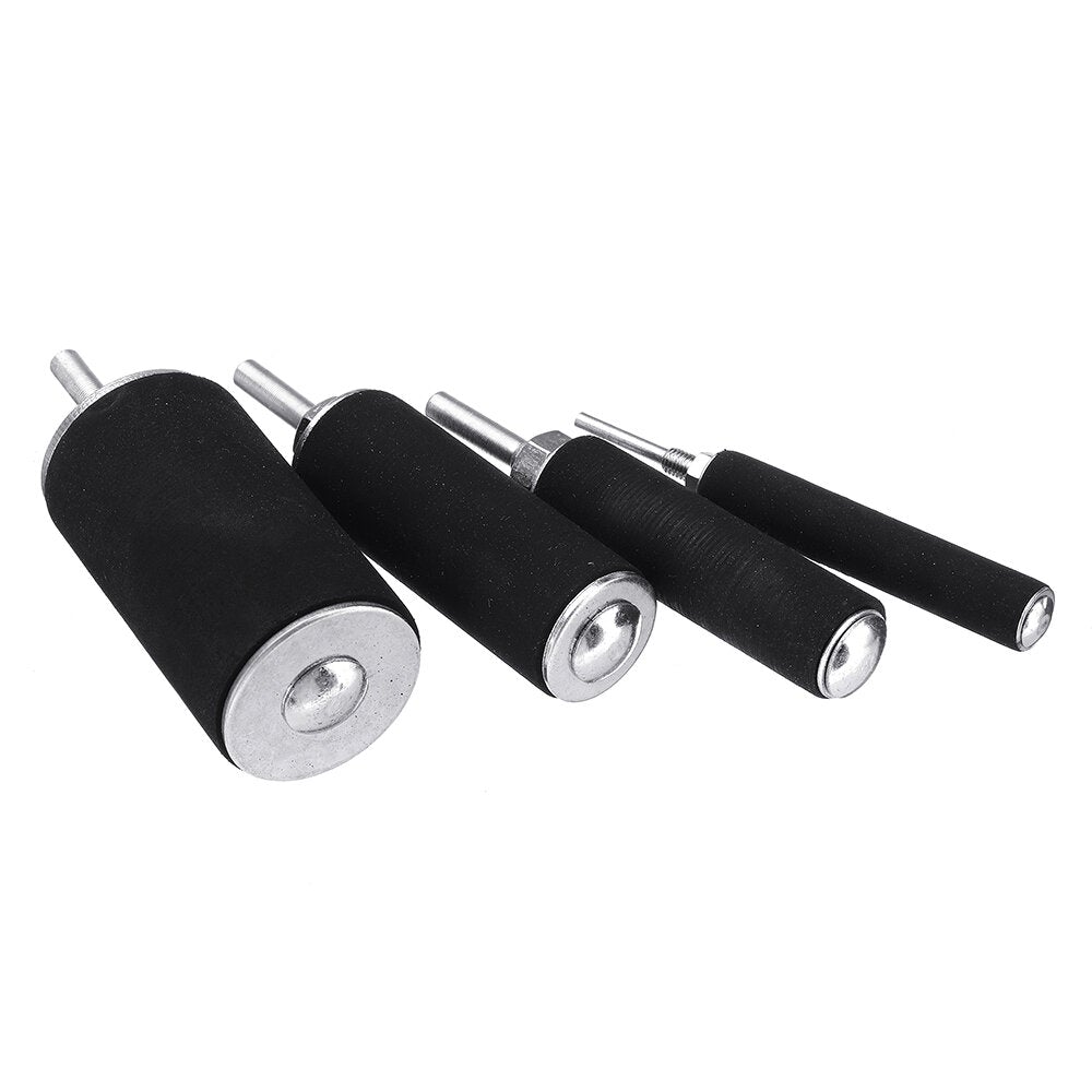 20Pcs/Set 80/120 Grit Sanding Drum Kit Drum Rubber Mandrels for Drill Press wood working Kit