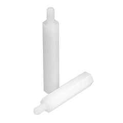M3NH15 140Pcs M3 Nylon Hex Screw Black/White Female to Male PCB Standoff Column Set