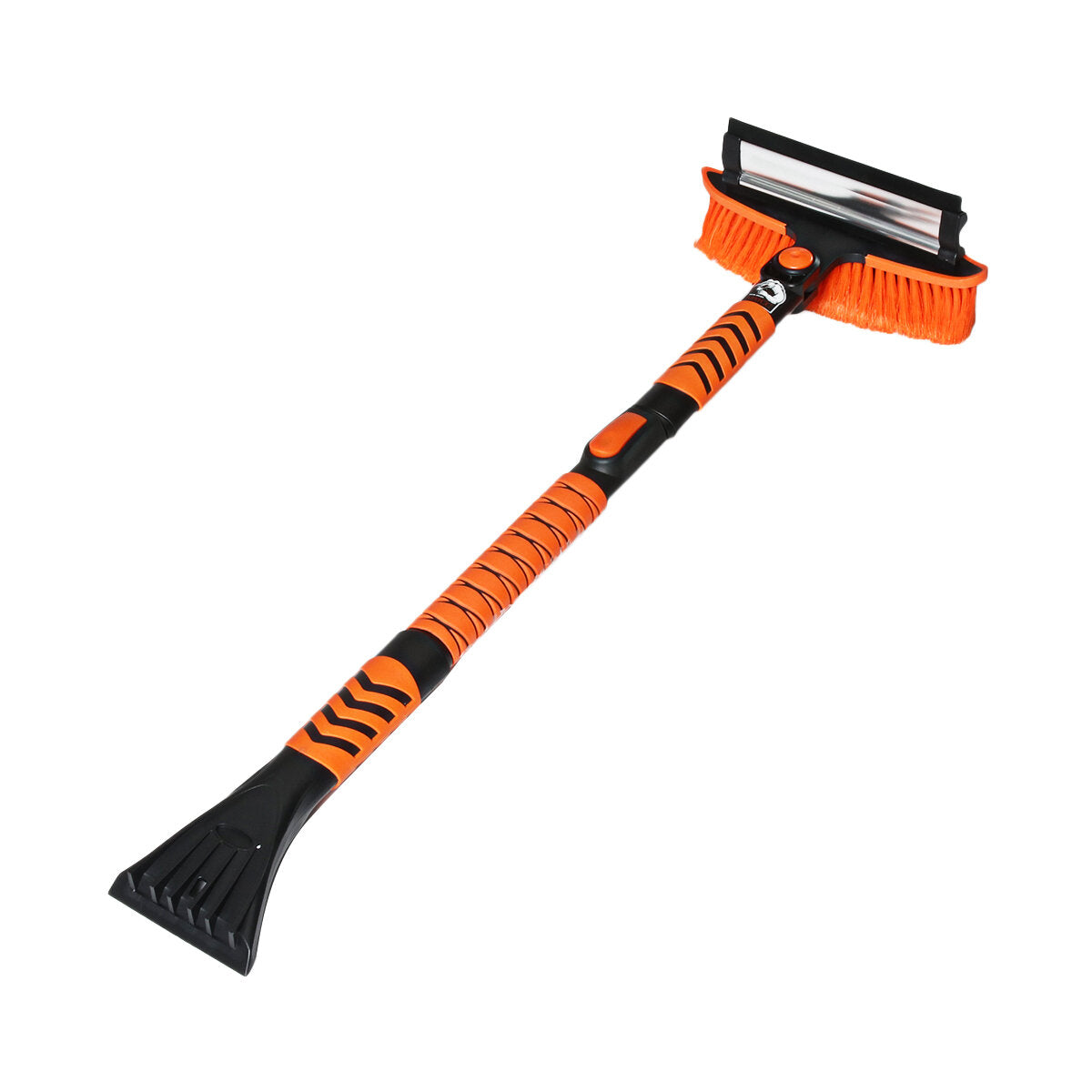 41'' Extendable 3 IN 1 Snow Brush Removable with Ice Scraper EVA Cotton Handle Detachable for Car Auto SUV Truck Windshield Wind