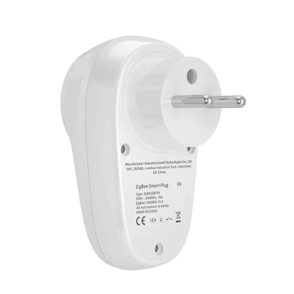 Smart Socket Wireless Plug Power Sockets Smart Home Switch Work With Alexa Google Assistant IFTTT,S26R2ZB 13A 16A DE UK FR ZB