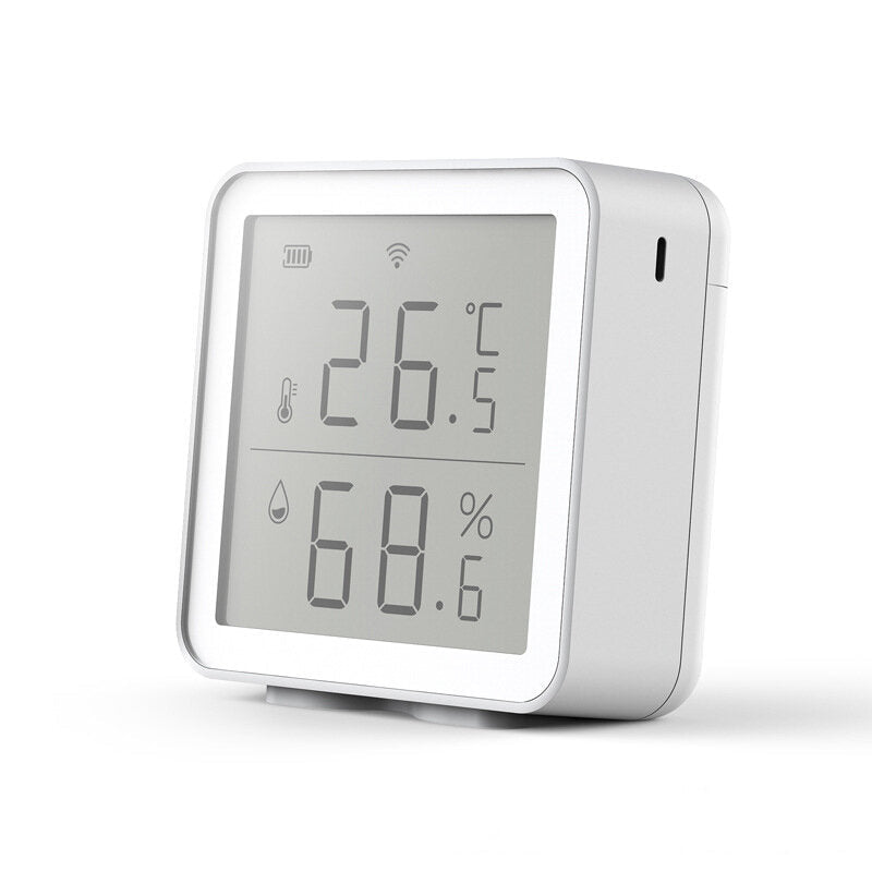 WIFI Smart Temperature and Humidity Sensor LCD Display Wireless Temperature and Humidity Detector