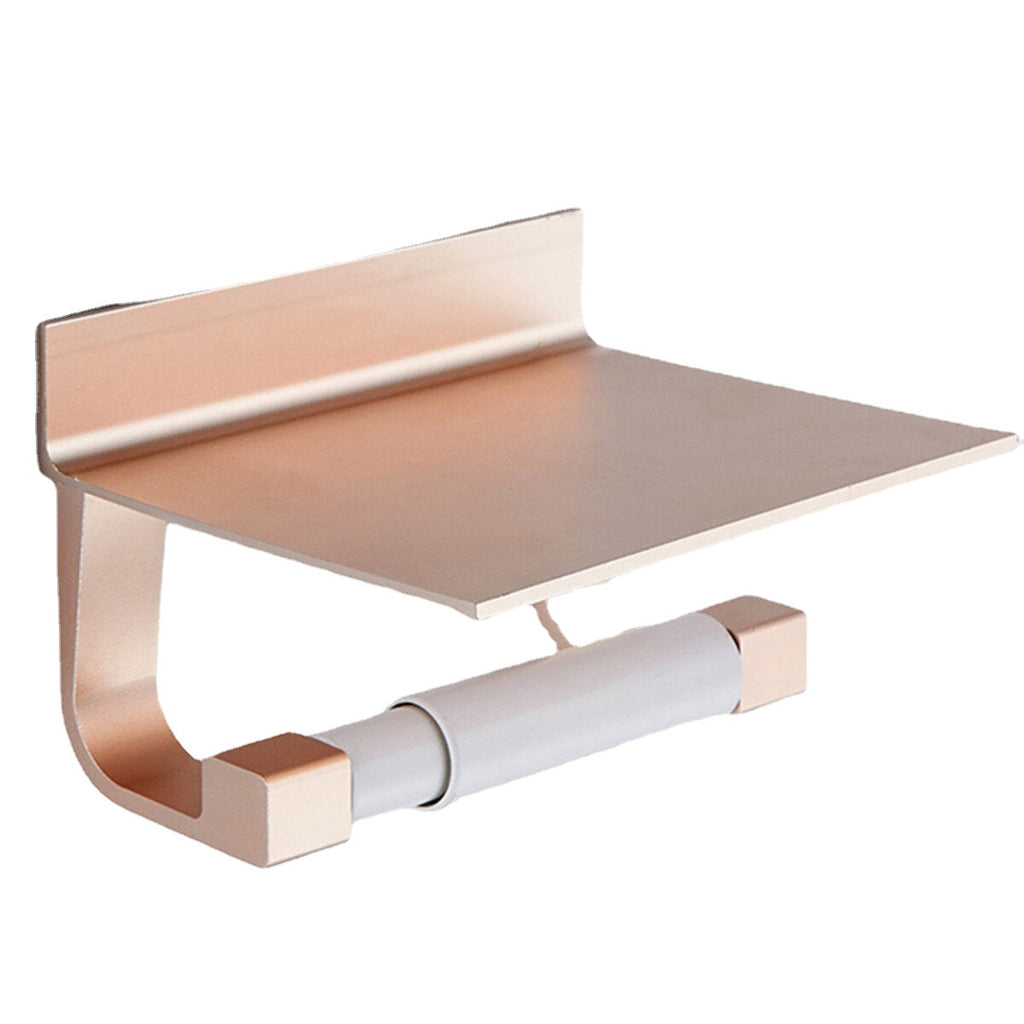 Aluminum Toilet Paper Holder Phone Holders Bathroom Kitchen Not Need Decorative Hardware